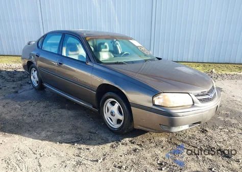 2002 Chevrolet Impala Ls из США, поврежденный, VIN 2G1WH55K229120992